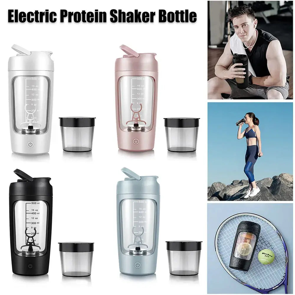 Electric Protein Shaker Bottle