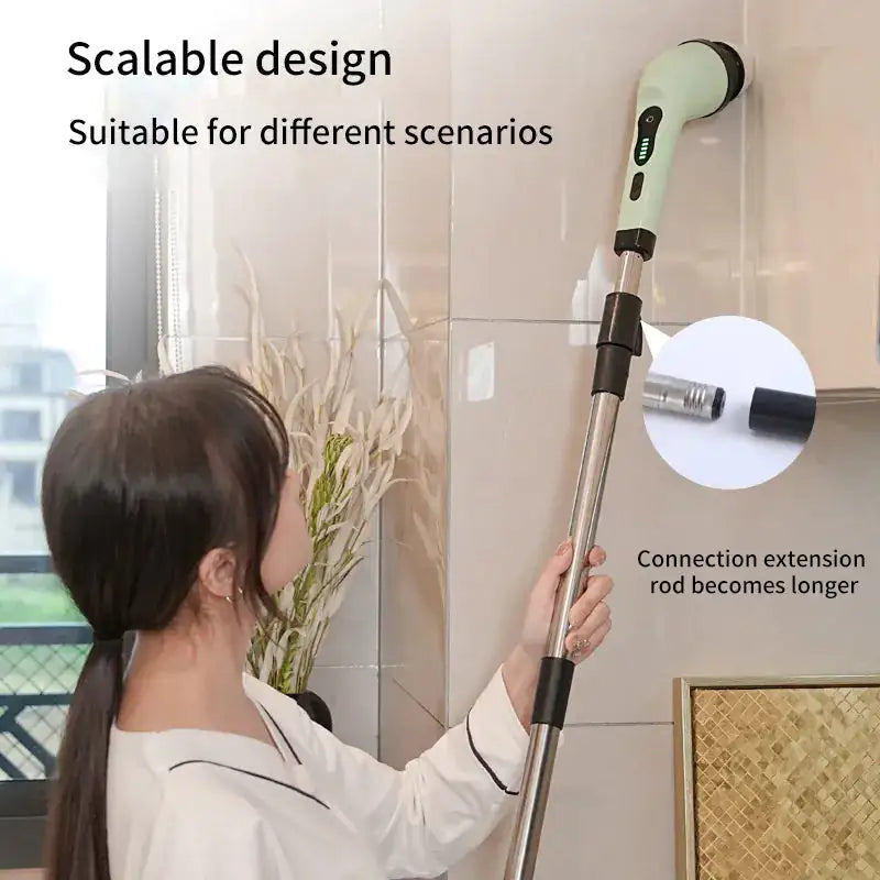 Multi-Functional Wireless Cleaning Brush