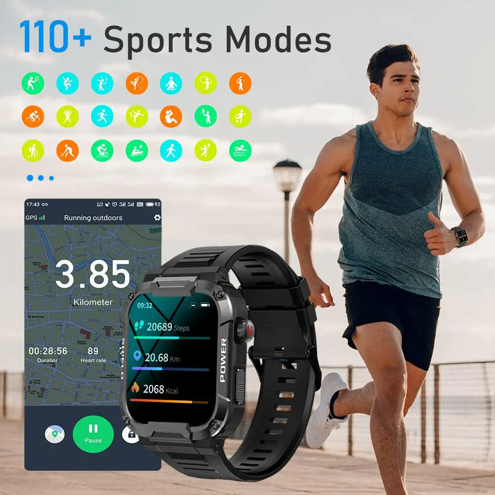 Outdoor Active Health Smart Watch