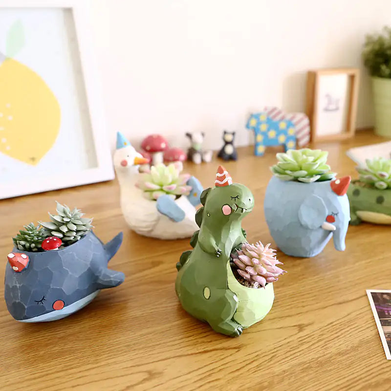 Animals Succulent Plant Pots