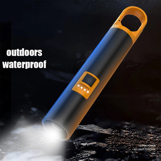 Multi-Functional LED Flashlight with Portable Charger