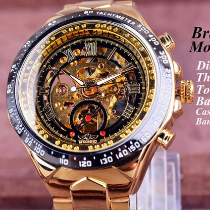 Mens Luxury Automatic Mechanical Watch